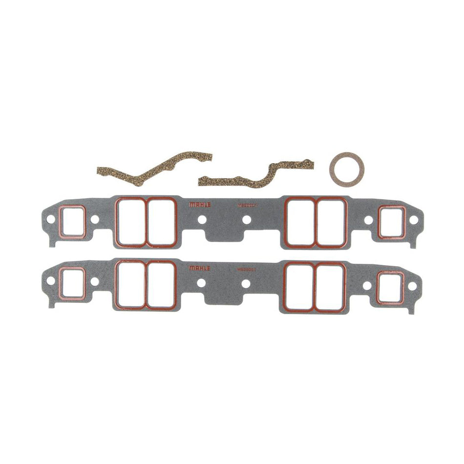 Mahle Original/Clevite Intake Manifold Gasket - 0.06 in Thick - 1.3 x 2.25 in Rectangular Port - Composite - Small
