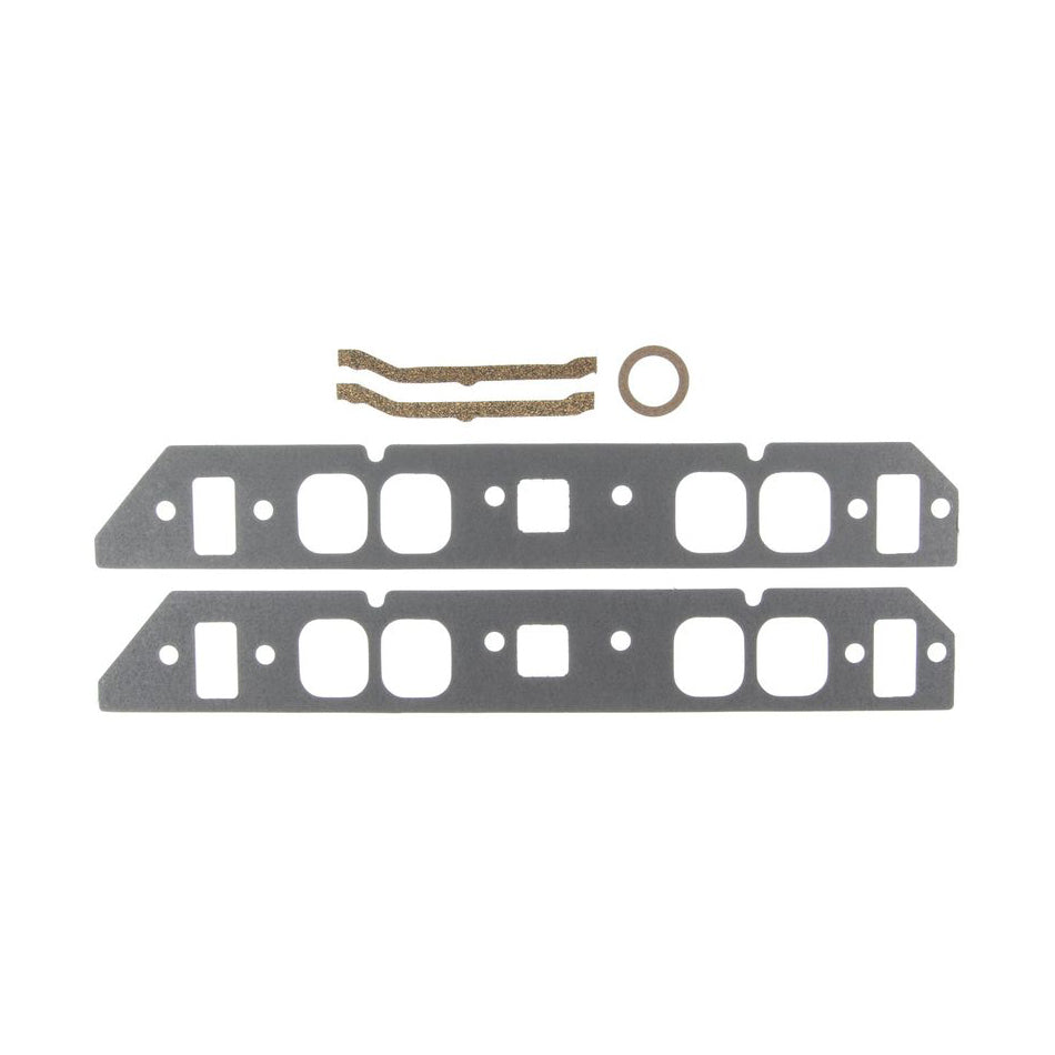 Mahle Original/Clevite Intake Manifold Gasket - 0.06 in Thick - 1.8 x 2.03 in Oval Port - Composite - Big Block Chevy