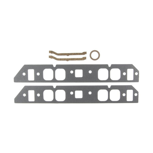 Mahle Original/Clevite Intake Manifold Gasket - 0.06 in Thick - 1.8 x 2.03 in Oval Port - Composite - Big Block Chevy