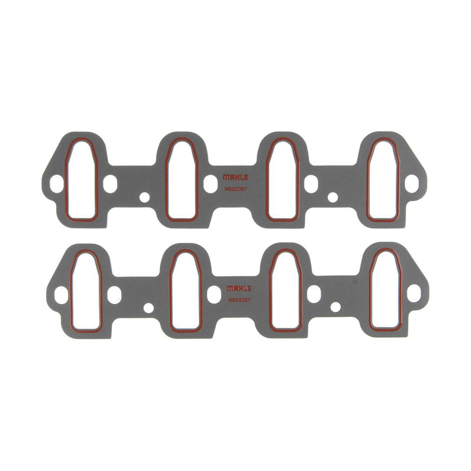 Mahle Original/Clevite Intake Manifold Gasket - 0.06 in Thick - 1.15 x 3.375 in Cathedral Port - Composite - LS1 / LS2