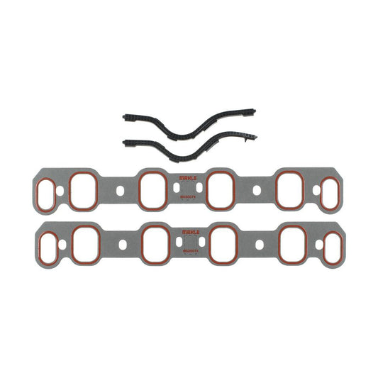 Mahle Original/Clevite Intake Manifold Gasket - 0.06 in Thick - 1.515 x 2.14 in Rectangular Port - Composite - Ford