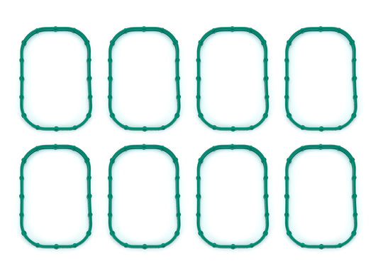 Mahle Original/Clevite Intake Manifold Gasket - Stock Port - Rubber - Ford Godzilla - Set of 8