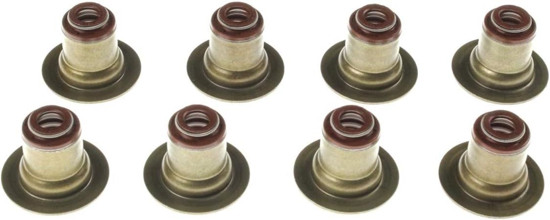 Mahle Original/Clevite Valve Stem Seal - Positive Stop - 0.280 in Valve Stem - 0.486 in Guide OD - Viton Rubber - Set