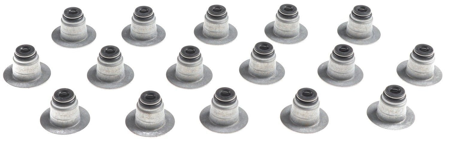 Mahle Original/Clevite Valve Stem Seal - Positive Stop - 0.272 in Valve Stem - 0.484 in Guide OD - Viton Rubber - Set