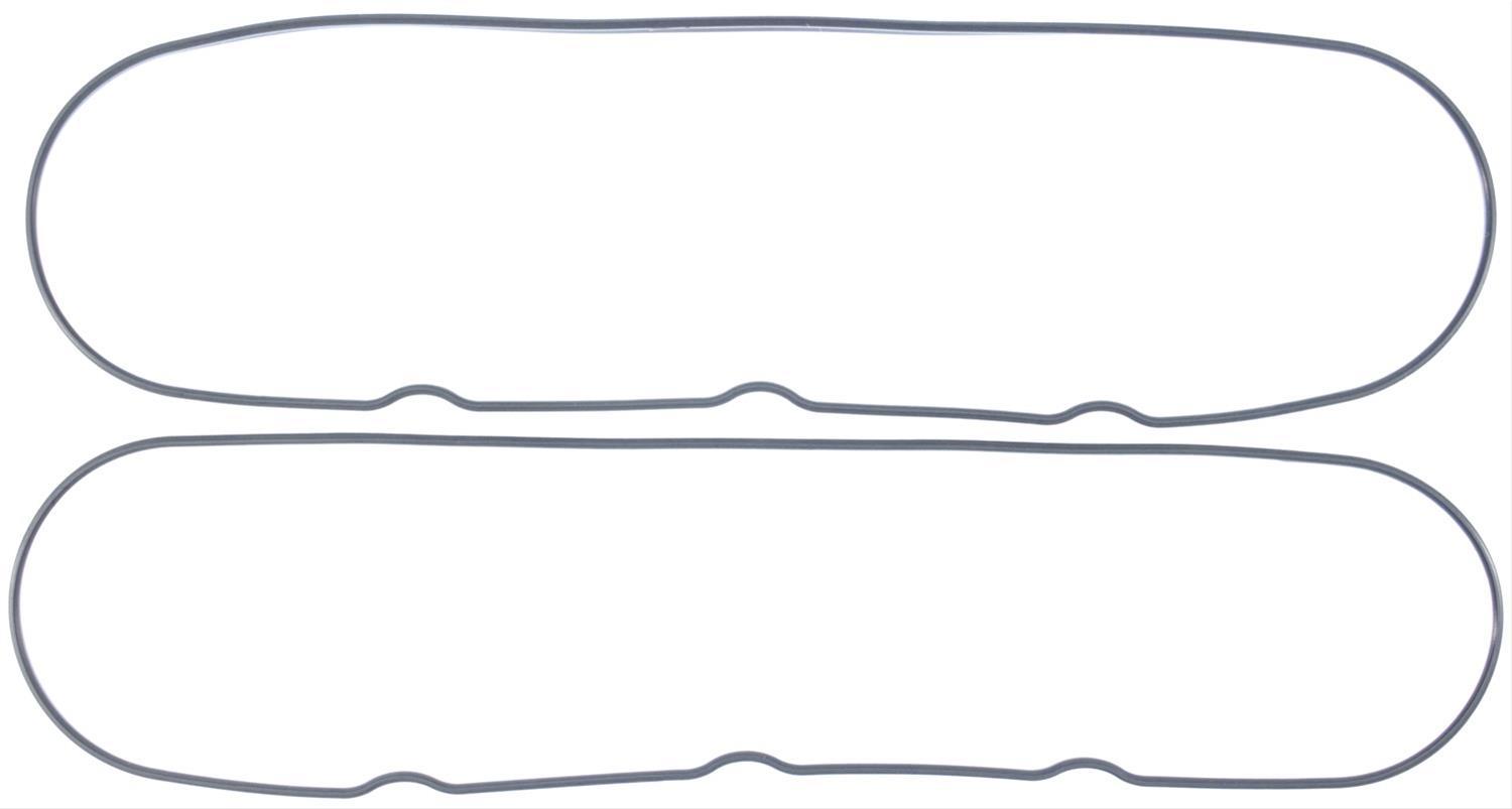 Mahle Original/Clevite Valve Cover Gasket - 0.28 in Thick - Rubber - Center Bolt - GM LS-Series - Pair