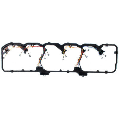 Mahle Original/Clevite Valve Cover Gasket - Stock Thickness - Integrated Harness - Steel Core Silicone Rubber -