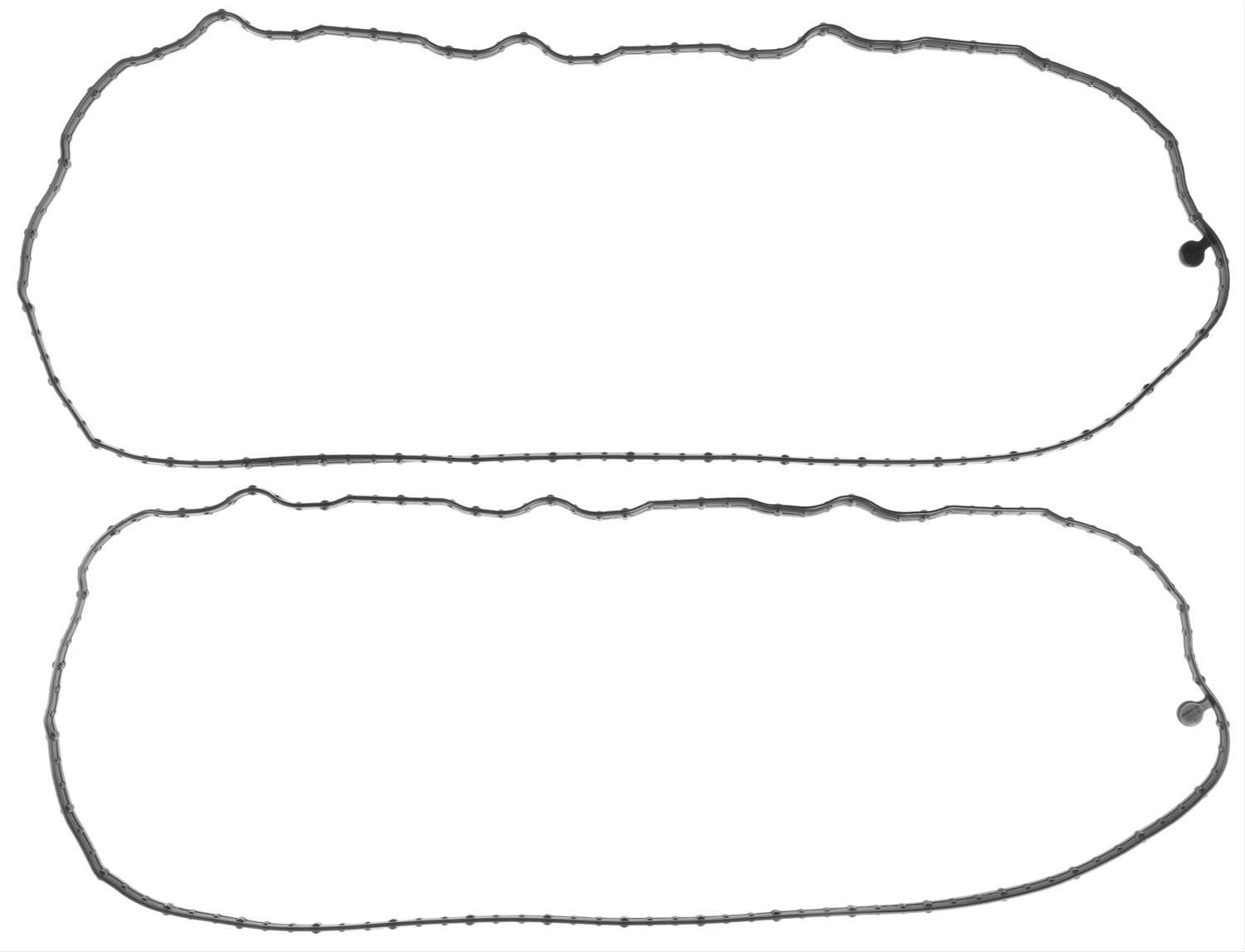 Mahle Original/Clevite Valve Cover Gasket - 0.3 in Thick - Rubber - Center Bolt - GM GenV LT-Series - Pair