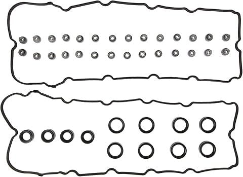 Mahle Original/Clevite Valve Cover Gasket - 0.34 in Thick - Rubber - Perimeter Bolt - Ford Coyote - Kit