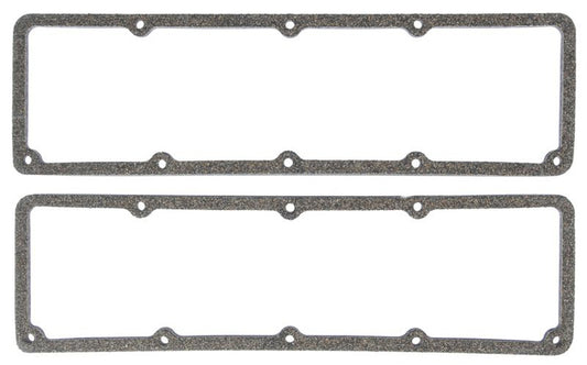 Mahle Original/Clevite Valve Cover Gasket - 0.250 in Thick - Cork / Fiber - Perimeter Bolt - Buick / Dart Heads -