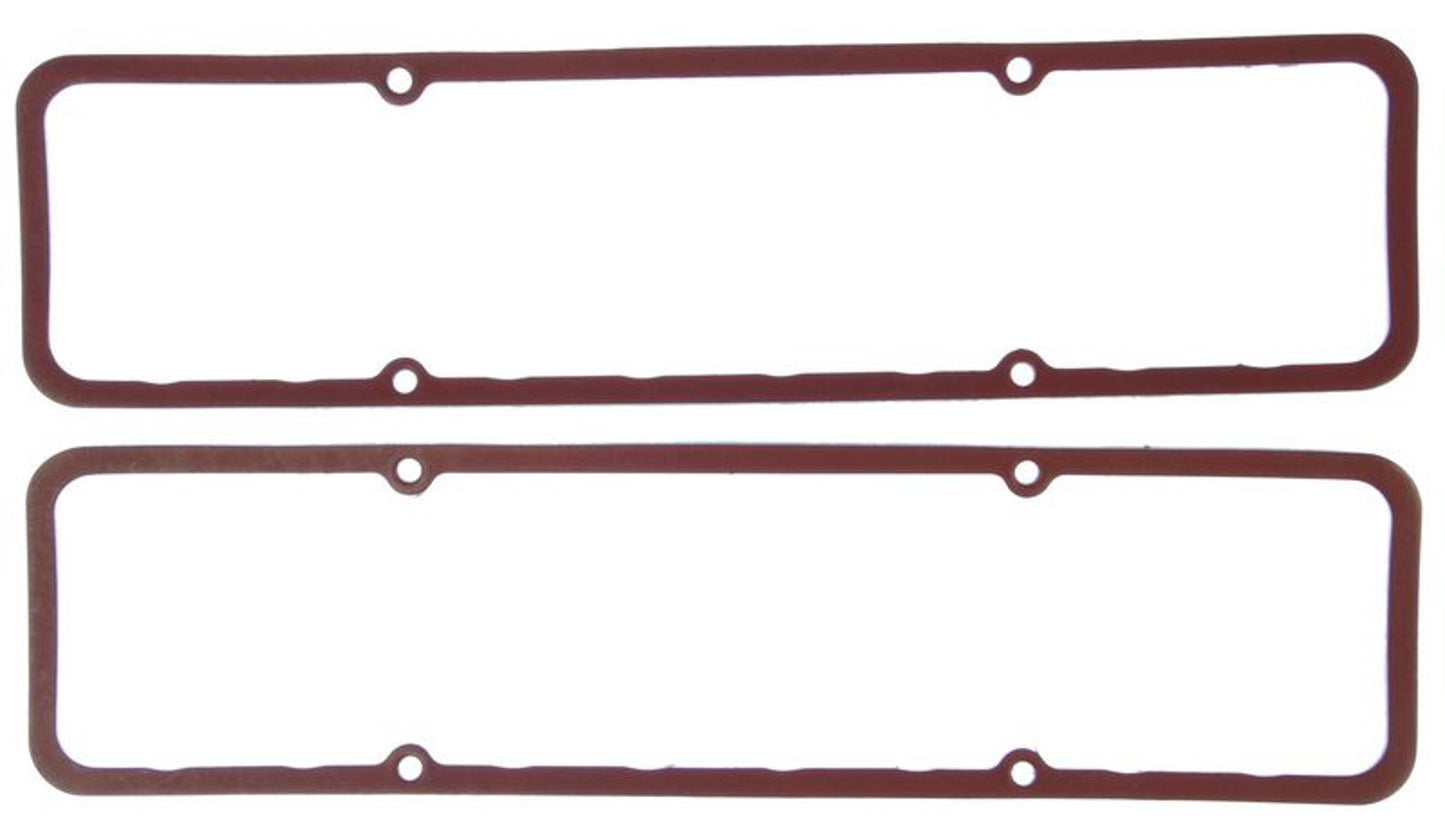 Mahle Original/Clevite Valve Cover Gasket - 0.080 in Thick - PTFE Coated Fiber - Perimeter Bolt - 12 / 18 Degree Heads