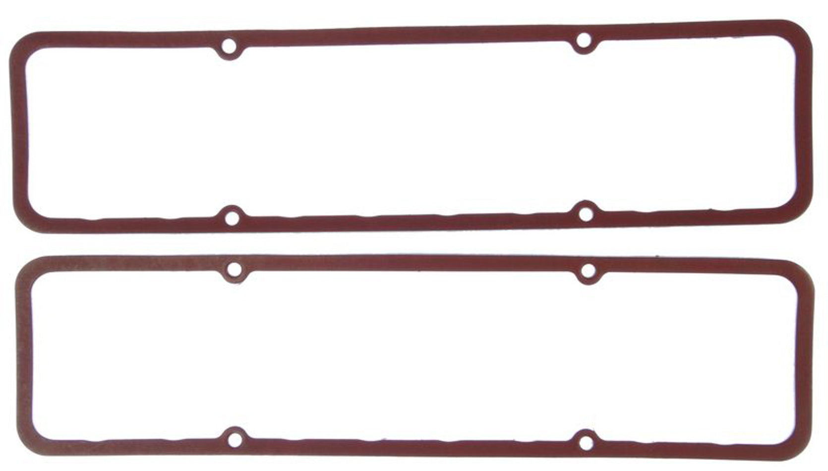 Mahle Original/Clevite Valve Cover Gasket - 0.080 in Thick - PTFE Coated Fiber - Perimeter Bolt - 12 / 18 Degree Heads
