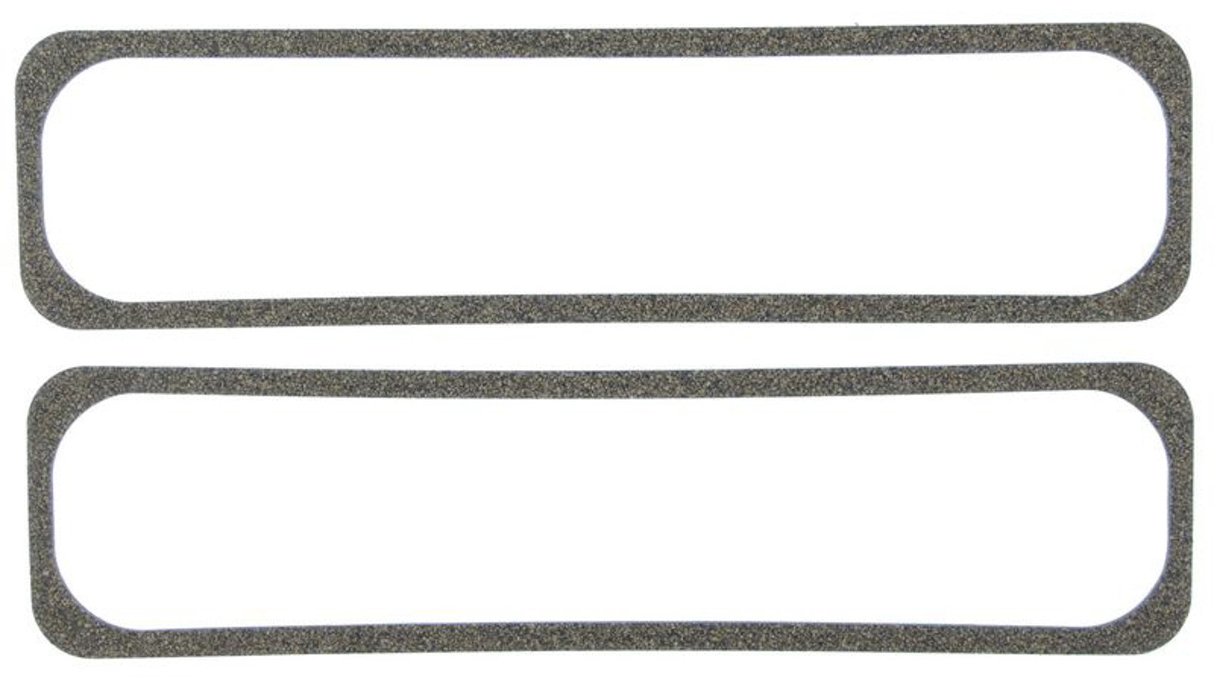 Mahle Original/Clevite Valve Cover Gasket - 0.250 in Thick - Cork / Fiber - Center Bolt - Small Block Chevy - Pair