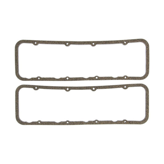 Mahle Original/Clevite Valve Cover Gasket - 0.250 in Thick - Cork / Fiber - Perimeter Bolt - Big Chief / Duke - Big