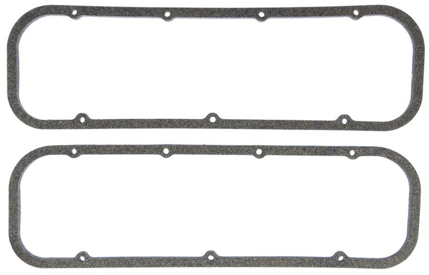 Mahle Original/Clevite Valve Cover Gasket - 0.250 in Thick - Cork / Fiber - Perimeter Bolt - Big Block Chevy - Pair