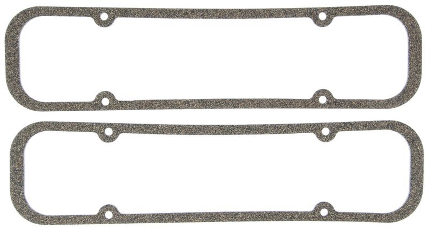 Mahle Original/Clevite Valve Cover Gasket - 0.125 in Thick - Cork / Fiber - Perimeter Bolt - Pontiac V8 - Pair