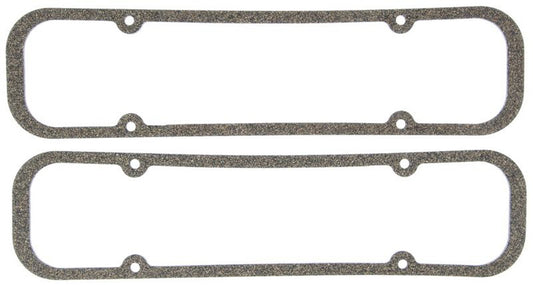Mahle Original/Clevite Valve Cover Gasket - 0.125 in Thick - Cork / Fiber - Perimeter Bolt - Pontiac V8 - Pair