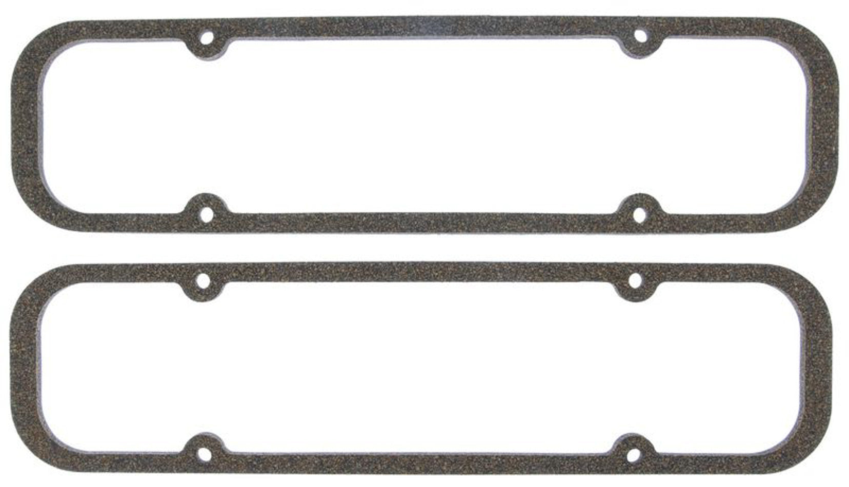 Mahle Original/Clevite Valve Cover Gasket - 0.250 in Thick - Cork / Fiber - Perimeter Bolt - Pontiac V8 - Pair