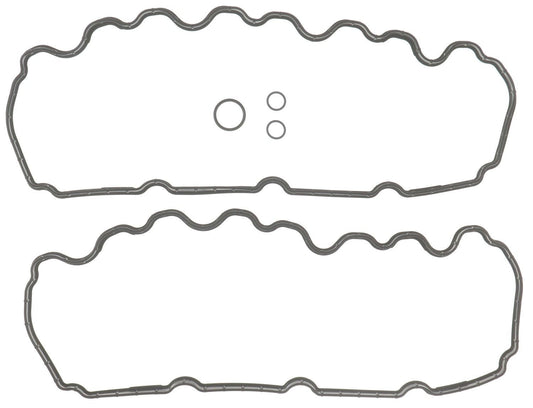 Mahle Original/Clevite Valve Cover Gasket - 0.457 in Thick - O-Rings Included - Rubber - Perimeter Bolt - Ford