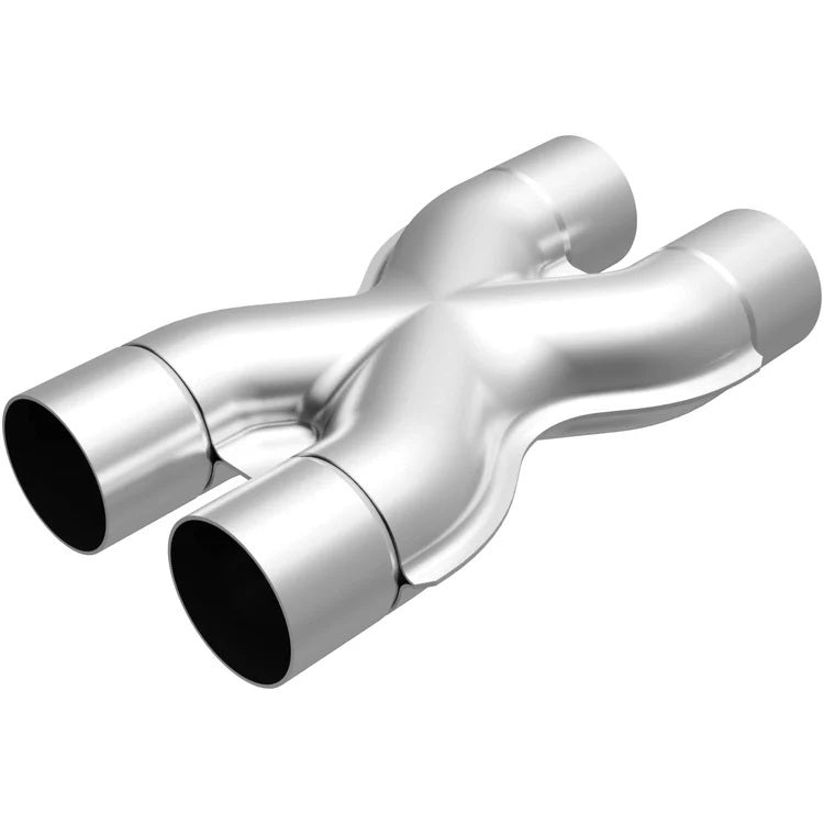 Magnaflow Perf Exhaust Exhaust X-Pipe - Tru-X Crossover - 2.25 in Diameter - Stainless - Natural - Universal - Each
