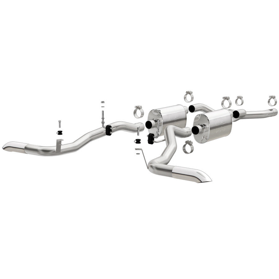 Magnaflow Perf Exhaust Exhaust System - Street Series - Header-Back - Dual Side Exit - 2.5 in Diameter - 2.5 in