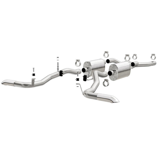 Magnaflow Perf Exhaust Exhaust System - Street Series - Header-Back - Dual Side Exit - 2.5 in Diameter - 2.5 in