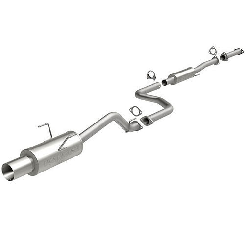 Magnaflow Perf Exhaust Exhaust System - Performance - Cat-Back - 2.25 in Diameter - 4 in Tip - Stainless - Natural -