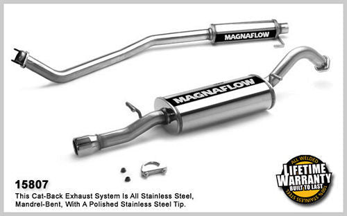 Magnaflow Perf Exhaust Cat-Back Exhaust 03-06 Toyota Corolla 1.8L