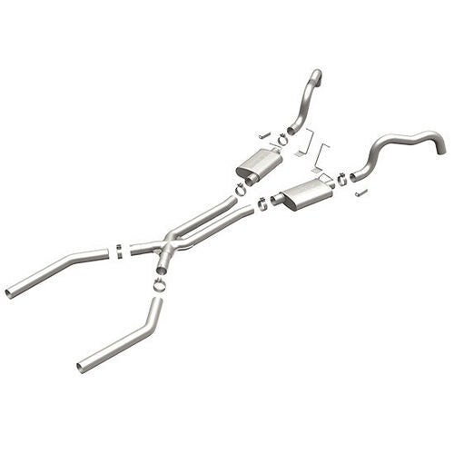 Magnaflow Perf Exhaust Exhaust System - Performance - Cat-Back - 3 in Diameter - Stainless - Natural - V8 - GM F-Body
