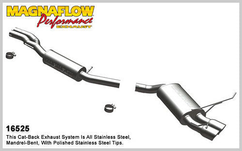 Magnaflow Perf Exhaust Cat-Back Exhaust 08-13 BMW 128i 3.0L