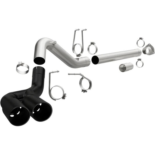 Magnaflow Perf Exhaust Exhaust System - Black DPF Series - Filter-Back - Single Rear Exit - 4 in Diameter - Dual 5 in