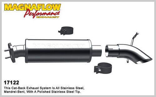 Magnaflow Perf Exhaust Cat-Back Exhaust 00-06 Jeep Wrangler L4/L6