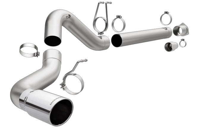 Magnaflow Perf Exhaust Exhaust System - Pro DPR Series - Filter-Back - 5 in Diameter - 6 in Tip - Stainless - Natural