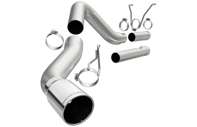Magnaflow Perf Exhaust Exhaust System - Pro DPF Series - Filter-Back - 4 in Diameter - Dual 6 in Tips - Stainless -