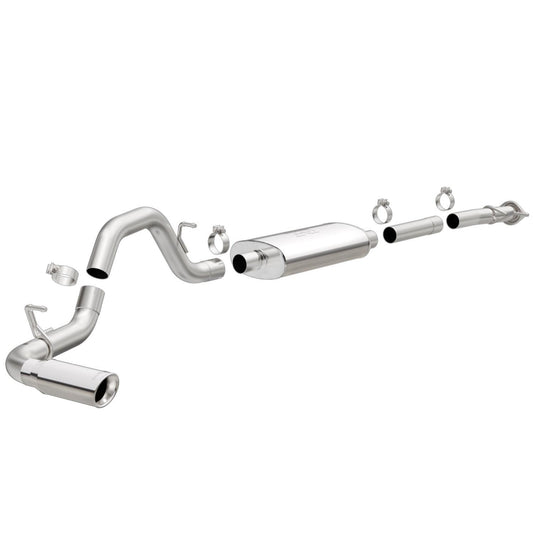 Magnaflow Perf Exhaust Exhaust System - Street Series - Cat-Back - 3 in Diameter - 4 in Tip - Stainless - Natural - GM