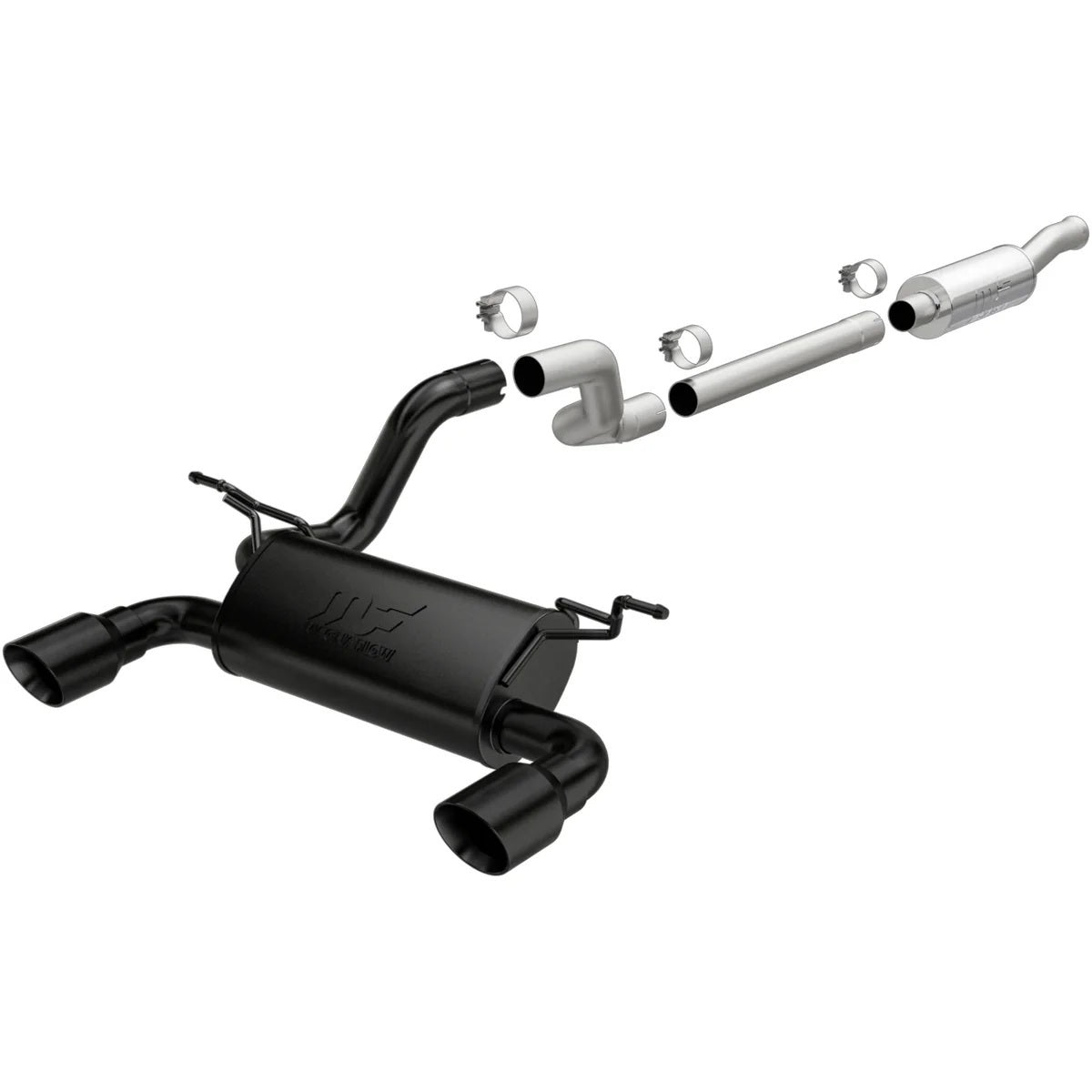 Magnaflow Perf Exhaust Cat-Back Exhaust 18-26 Jeep Wrangler 3.6L Blk