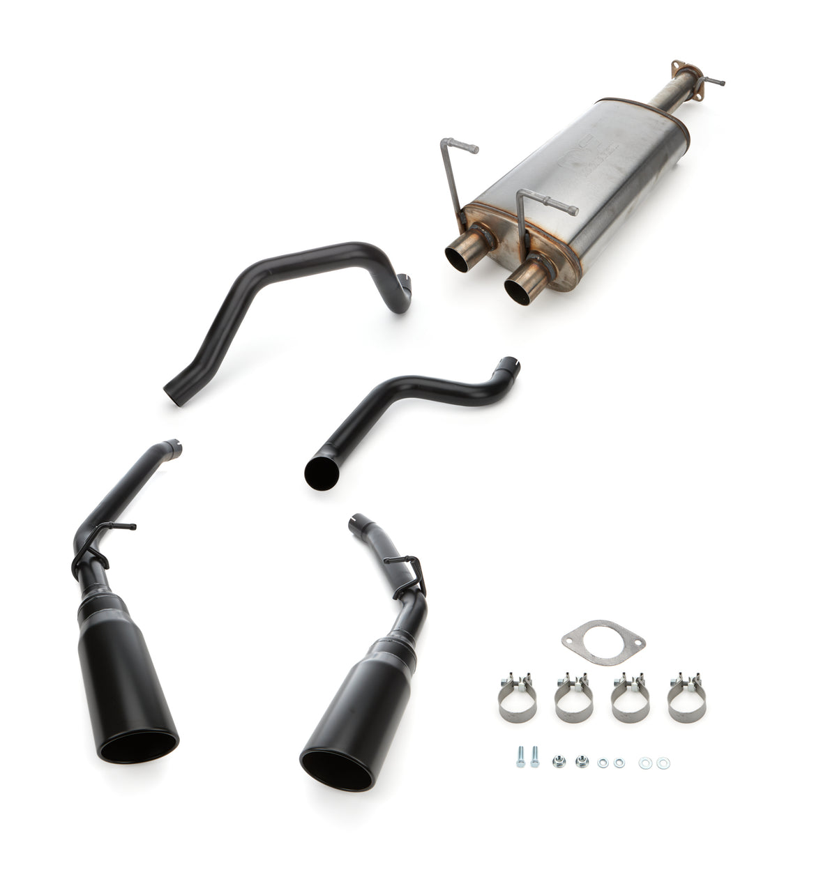 Magnaflow Perf Exhaust Exhaust System - Street Series - Cat-Back - 3 in Diameter - 5 in Polished Tips - Stainless -