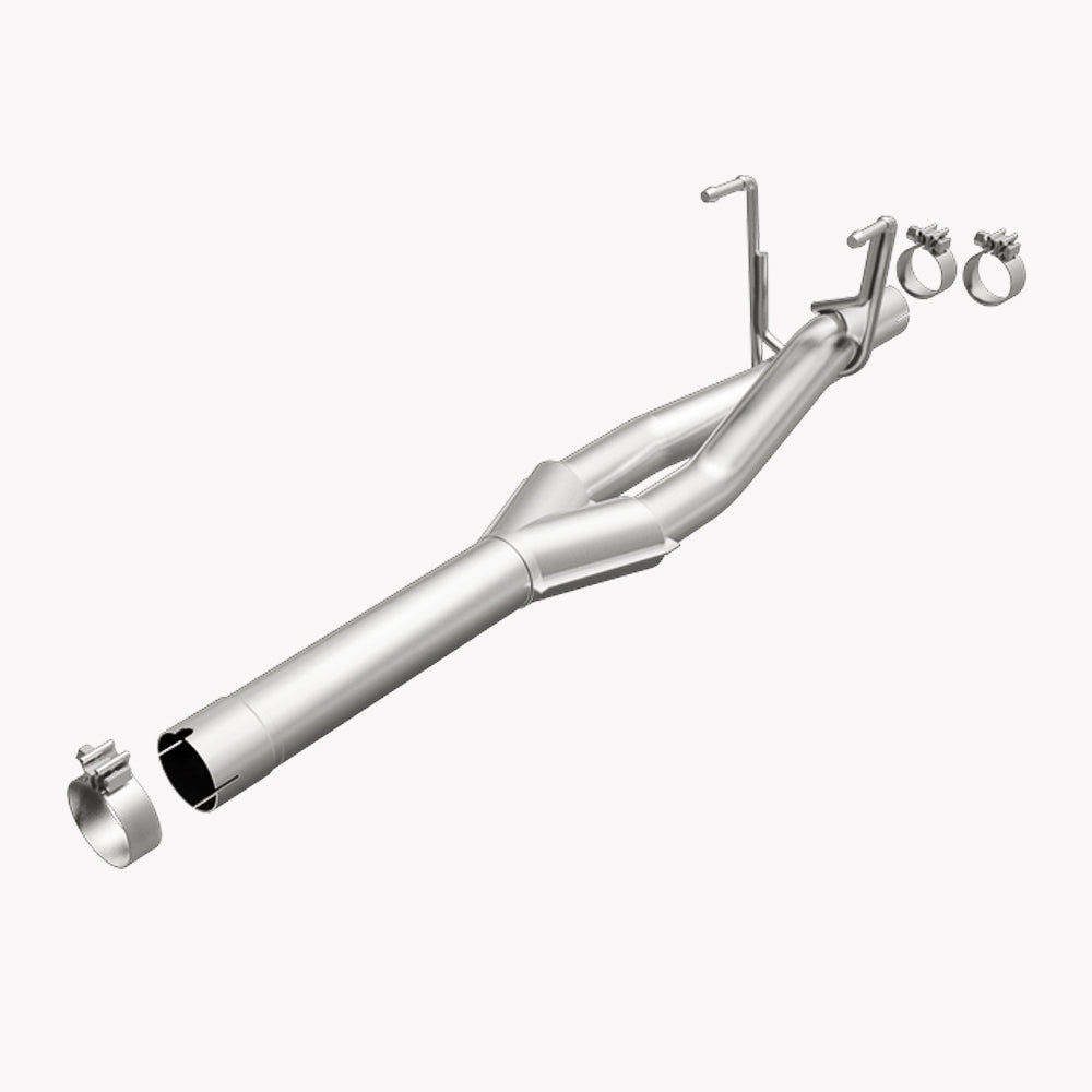Magnaflow Perf Exhaust Exhaust Y-Pipe - D-Fit - 2.25 in Inlets - 3 in Outlet - Stainless - Natural - Ram Fullsize