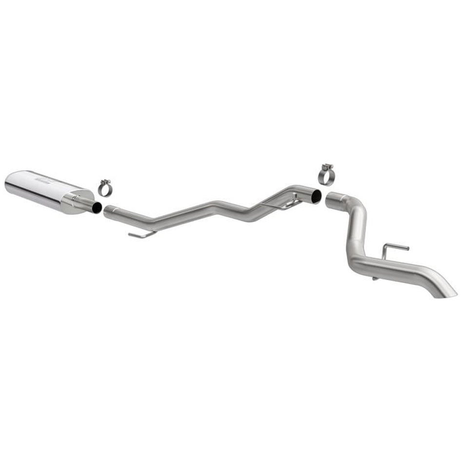 Magnaflow Perf Exhaust Exhaust System - Rock Crawler - Cat-Back - 2.5 in Diameter - Single Rear Exit - Stainless -