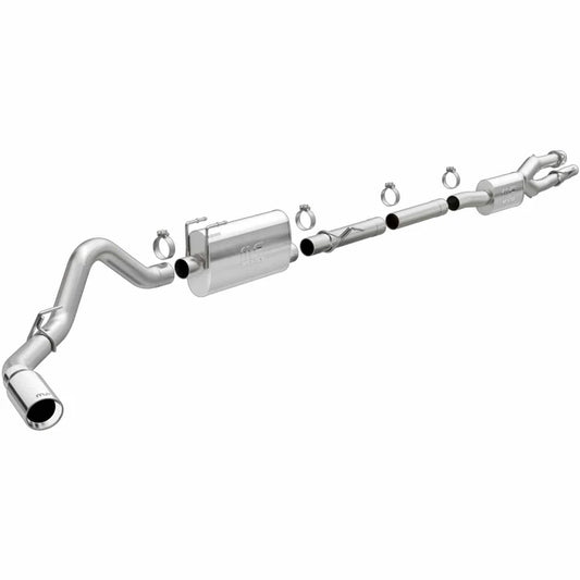 Magnaflow Perf Exhaust Exhaust System - Street Series - Cat-Back - 3.5 in Diameter - Single Side Exit - 5 in Polished