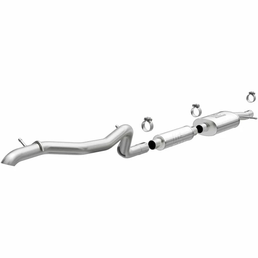 Magnaflow Perf Exhaust Exhaust System - Overland Series - Cat-Back - 2.5 in Diameter - Single Rear Exit - Stainless -
