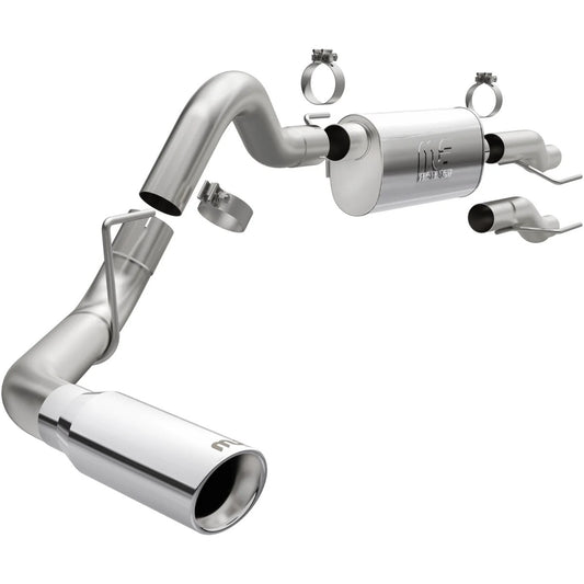 Magnaflow Perf Exhaust Exhaust System - Street Series - Cat-Back - 3 in Diameter - 4 in Polished Tip - Stainless -