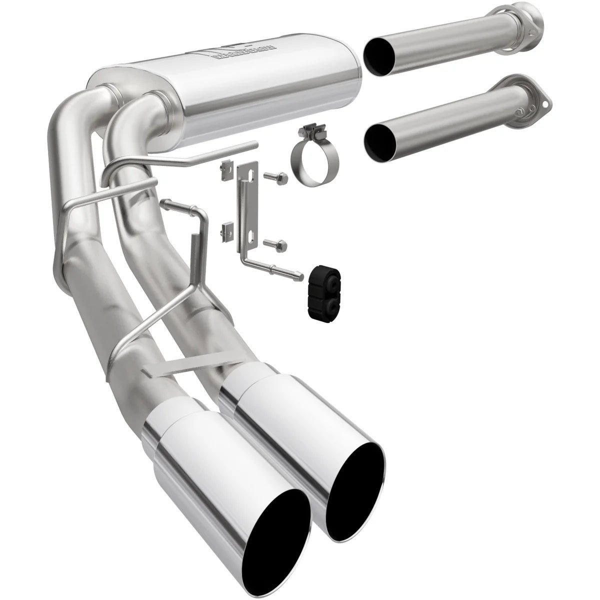 Magnaflow Perf Exhaust Exhaust System - Street Series - Cat-Back - 3 in Diameter - Dual 3-1/2 in Polished Tips -