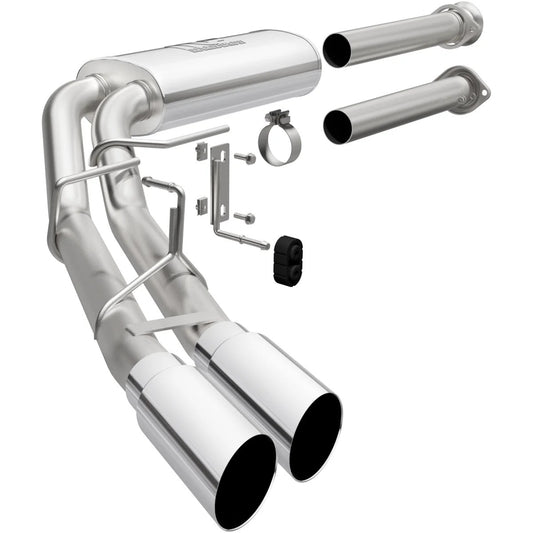 Magnaflow Perf Exhaust Exhaust System - Street Series - Cat-Back - 3 in Diameter - Dual 3-1/2 in Polished Tips -