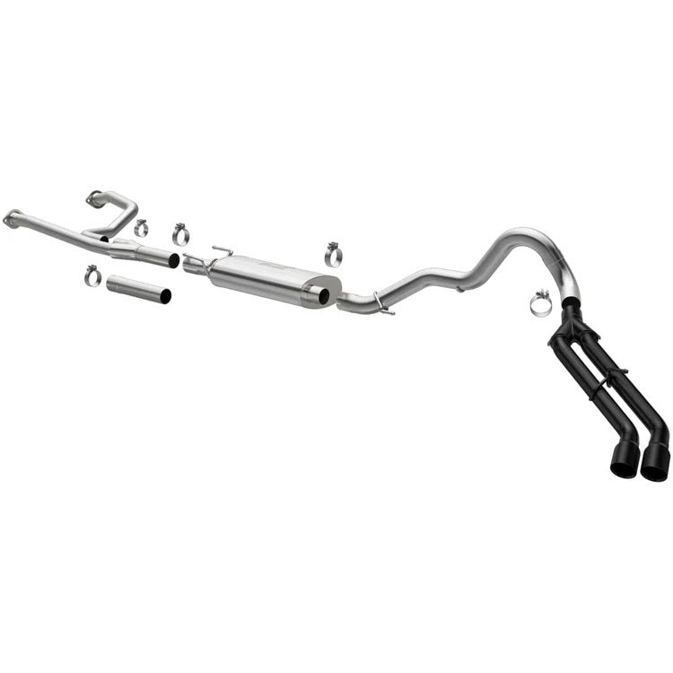 Magnaflow Perf Exhaust Exhaust System - Street Series - Dual Rear Exit - 3 in Diameter - 4 in Black Dual Tips -