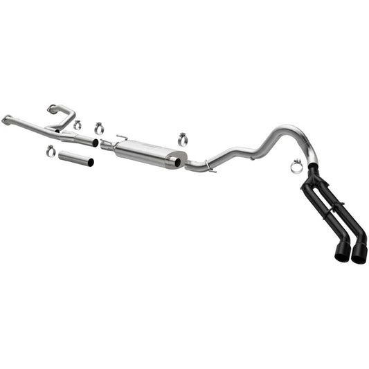 Magnaflow Perf Exhaust Exhaust System - Street Series - Dual Rear Exit - 3 in Diameter - 4 in Black Dual Tips -