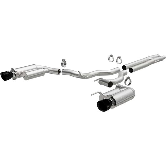 Magnaflow Perf Exhaust Exhaust System - Competition Series - Cat-Back - 3 in Diameter - Dual Rear Exit - 4.5 in Black