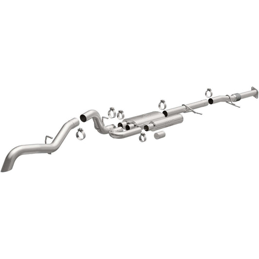 Magnaflow Perf Exhaust Exhaust System - Overland Series - Cat-Back - Single Exit - 3 in Diameter - 2.7 L - GM Midsize