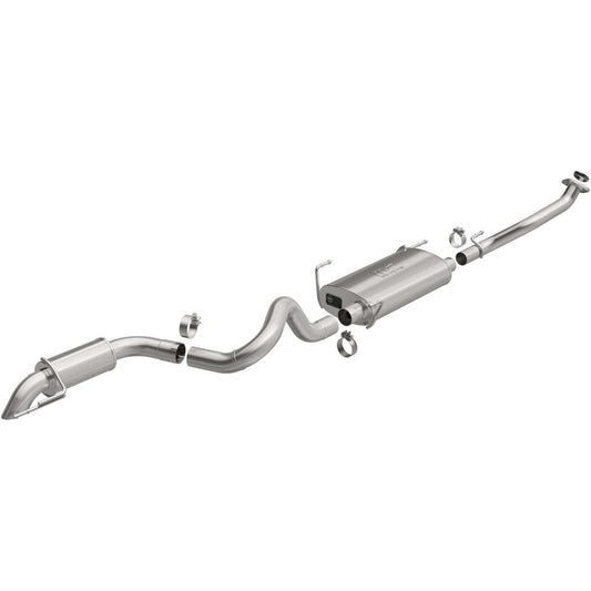 Magnaflow Perf Exhaust Exhaust Series - Overland Series - Cat-Back - Single Exit - 3 in Diameter - 2.4 L - Toyota Land