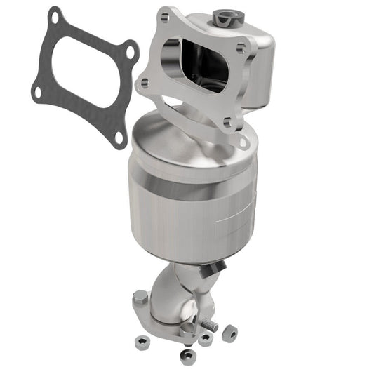 Magnaflow Perf Exhaust Catalytic Converter - OEM Grade - Flanged Inlet / Outlet - 15 in Long - Gasket Included -