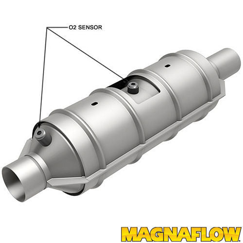 Magnaflow Perf Exhaust Catalytic Converter - Direct-Fit - Replacement - Stainless - Natural - Ford V8 - Ford Fullsize